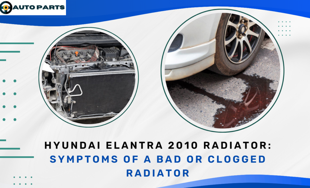 Hyundai Elantra 2010 Radiator acts as coolant