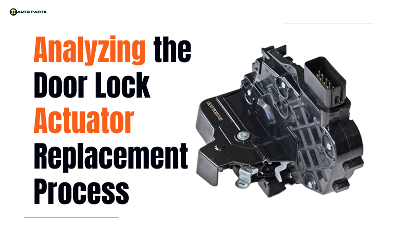 actuator in the car door lock